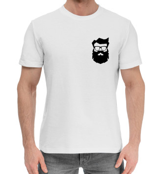 Мужская Хлопковая футболка Santa Claus - Cool Hipster