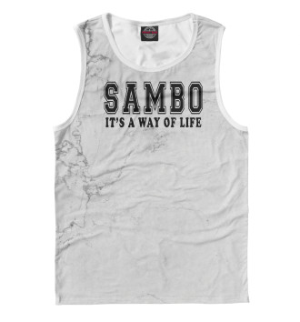 Майка для мальчиков Sambo It's way of life
