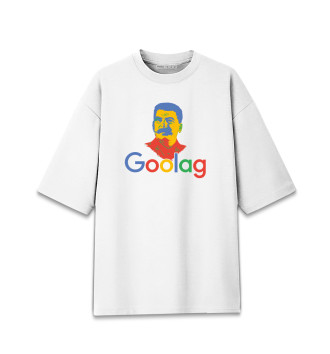 Женская Хлопковая футболка оверсайз Goolag