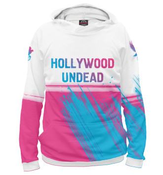 Мужское Худи Hollywood Undead Neon Gradient
