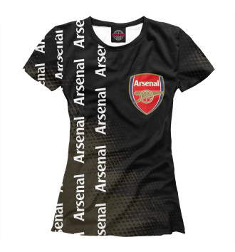Женская Футболка Arsenal - Полутона