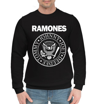 Мужской Хлопковый свитшот Ramones эмблема