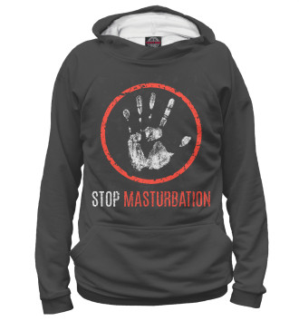 Женское Худи Stop Masturbation