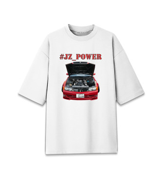 Женская Хлопковая футболка оверсайз JZ_POWER Ver.1