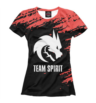 Женская Футболка Team Spirit