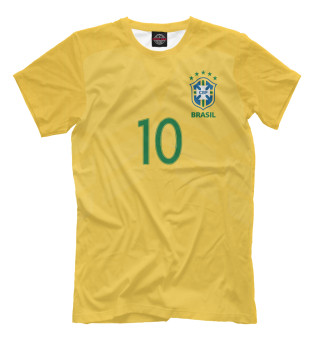 Женская футболка Неймар Форма Сборной Бразилии