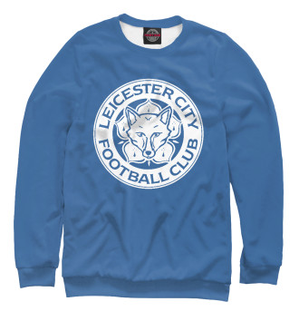 Мужской Свитшот FC Leicester City logo