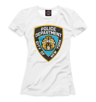 Женская Футболка New York City Police Department