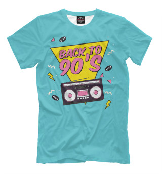 Мужская футболка Музыка 90х