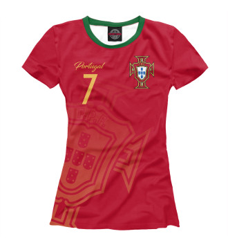 Женская Футболка Криштиану Роналду - Сборная Португалии