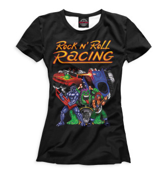 Женская Футболка Rock n’ Roll Racing