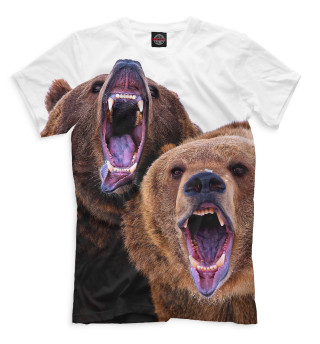 Мужская футболка Медведи