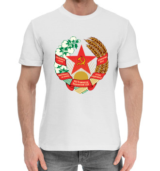 Мужская Хлопковая футболка Таджикская ССР
