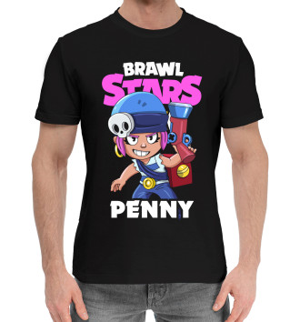 Мужская Хлопковая футболка Braw Stars, Penny