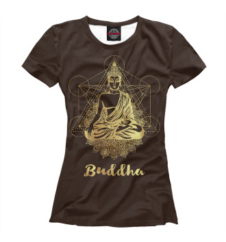 Женская Футболка Buddha