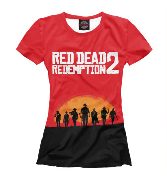 Женская Футболка Red Dead Redemption 2