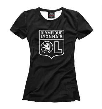Женская Футболка Olympique lyonnais