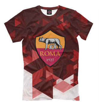 Мужская Футболка Roma FC Abstract