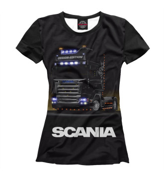 Женская Футболка Scania