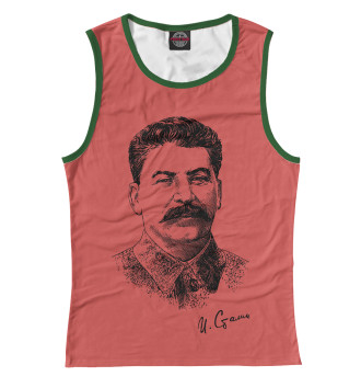 Женская Майка Товарищ Сталин