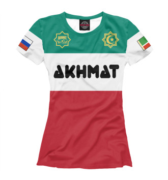 Женская Футболка Akhmat Chechnya