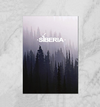 Плакат SIBERIA