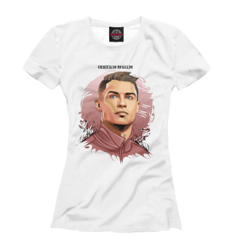 Футболка для девочек Cristiano Ronaldo