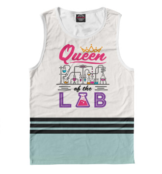 Майка для мальчиков Queen of the Lab Laboratory