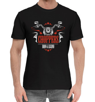 Мужская Хлопковая футболка CHOPPERS