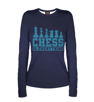 Женский лонгслив Chess is Everything