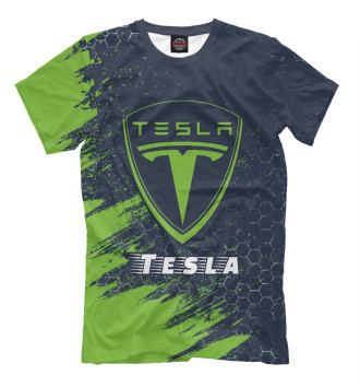 Мужская Футболка Тесла | Tesla