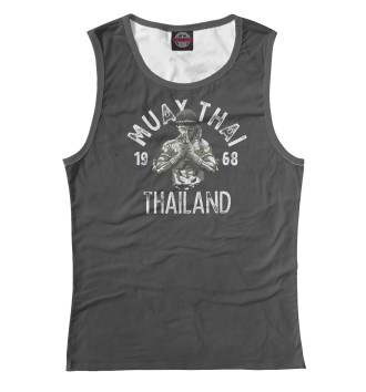 Женская Майка Muay Thai Thailand Vintage
