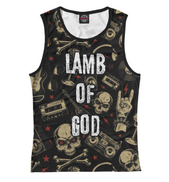 Женская Майка Lamb of God