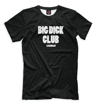 Мужская Футболка Bic Dick Club
