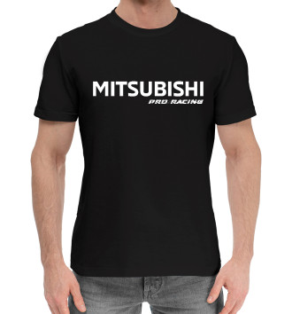 Мужская Хлопковая футболка Mitsubishi | Pro Racing
