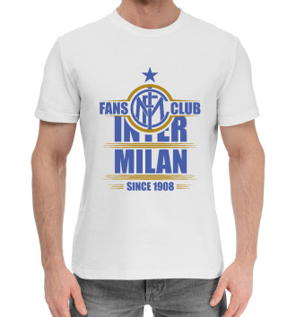 Мужская Хлопковая футболка Inter Milan