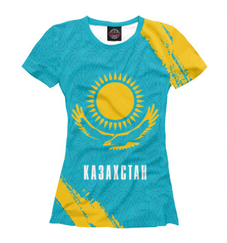 Женская Футболка Казахстан / Kazakhstan