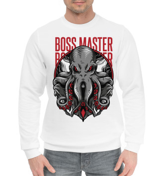 Мужской Хлопковый свитшот Boss master