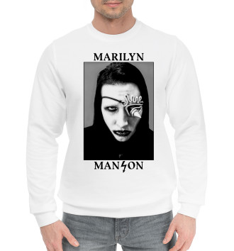 Мужской Хлопковый свитшот Marilyn Manson Antichrist