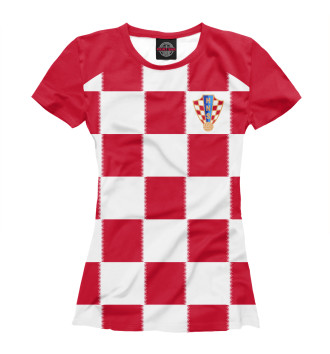 Женская Футболка Хорватия