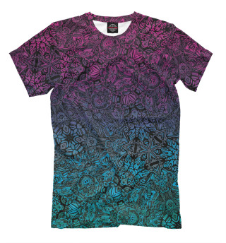 Женская футболка Neon fractal