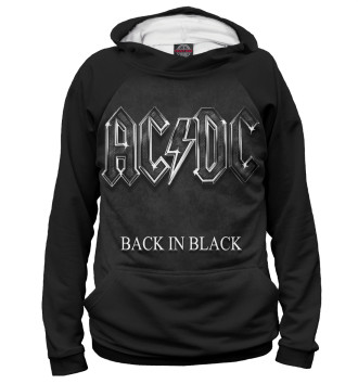 Мужское Худи AC/DC Back in Black
