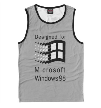 Майка для мальчиков Microsoft Wiindows 98