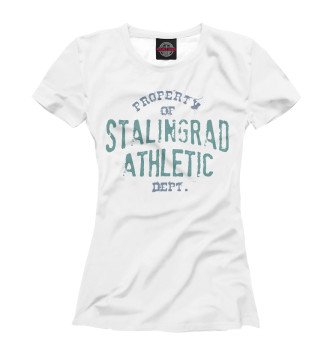 Женская Футболка Stalingrad Athletic Dept