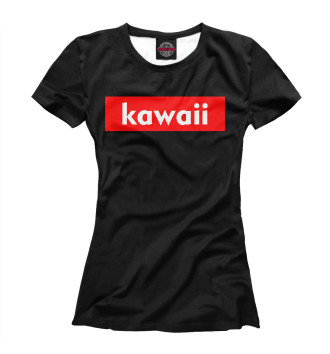 Женская Футболка Kawaii