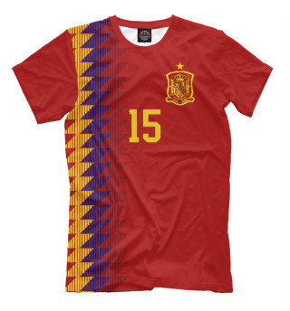 Мужская футболка Серхио Рамос - Сборная Испании