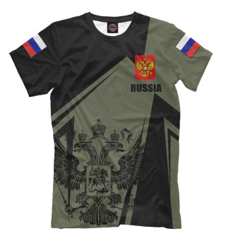 Мужская футболка Россия - герб
