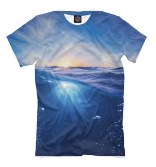 Мужская футболка Морской рай