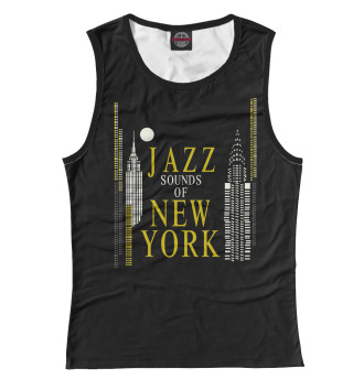 Женская Майка Jazz New-York