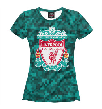 Футболка для девочек Liverpool FC Camouflage